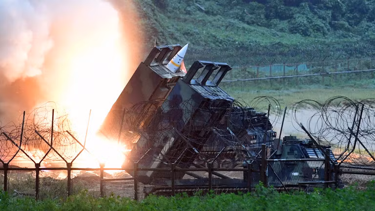 Hệ thống tên lửa ATACMS của Mỹ (Ảnh: AFP)