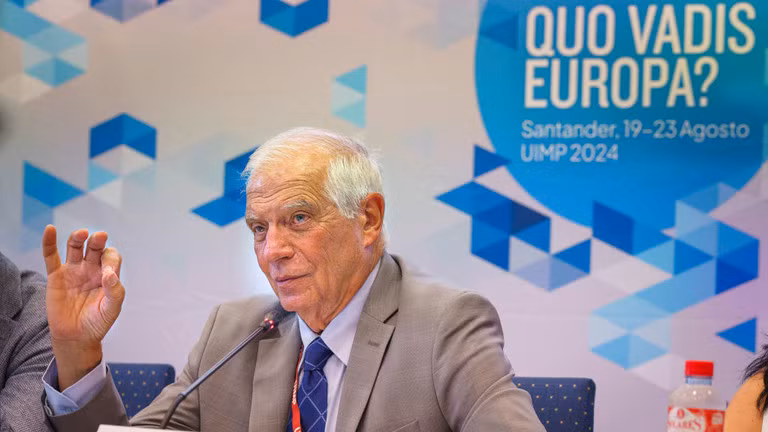 Đại diện cấp cao về chính sách đối ngoại và an ninh của EU Josep Borrell (Ảnh: Getty)