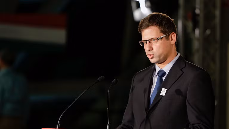 Ông Gergely Gulyas, người đứng đầu văn phòng Thủ tướng Hungary (Ảnh: Getty)