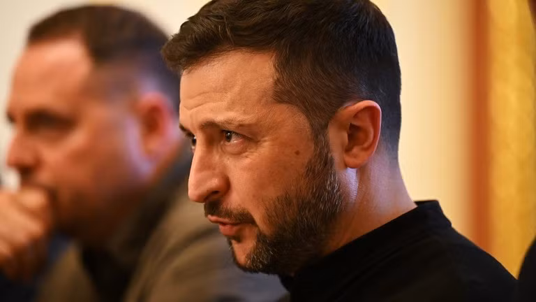 Tổng thống Ukraine Volodymyr Zelensky (Ảnh: Getty)