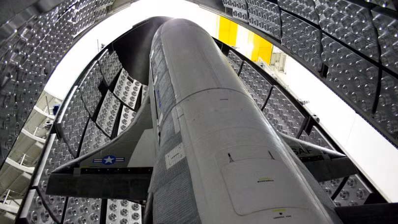 Nga cho rằng Mỹ chế tạo tàu con thoi X-37B để phục vụ cho mục đích quân sự (Ảnh: CNN)