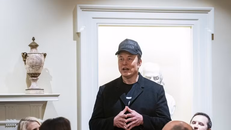Tỷ phú Mỹ Elon Musk, đồng minh của Tổng thống Donald Trump. Ảnh: Getty.