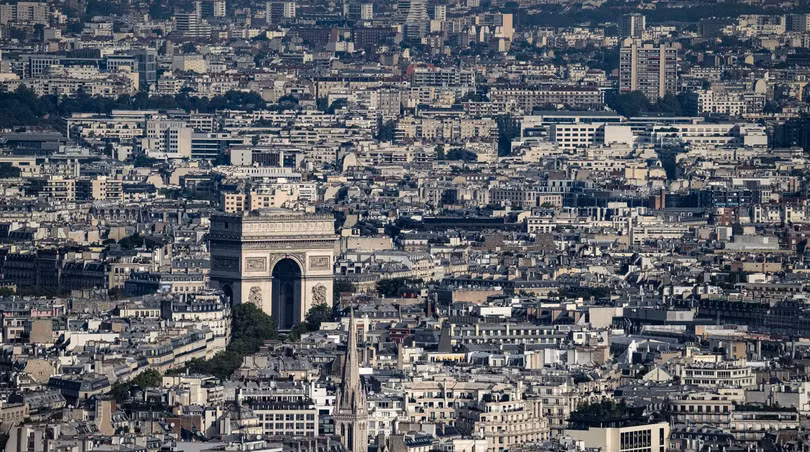 Quang cảnh thủ đô Paris của Pháp. Ảnh: AFP.