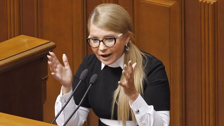 Former Ukrainian Prime Minister Yulia Timoshenko. Ảnh: STR.
