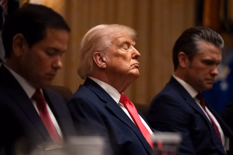Tổng thống Mỹ Donald Trump tại cuộc họp nội các hôm 2/12 tại Nhà Trắng. Ảnh: Washington Post.