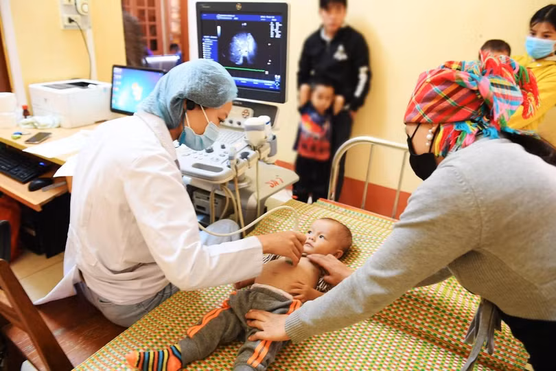 Trẻ em được tầm soát tim bẩm sinh và được hỗ trợ chi phí điều trị nếu phát hiện bệnh