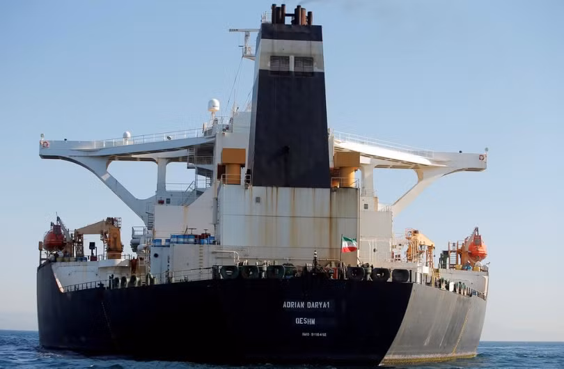 Tàu chở dầu Adrian Darya của Iran - tâm điểm xung đột giữa Mỹ và Iran trong những tuần gần đây (Ảnh: Reuters)