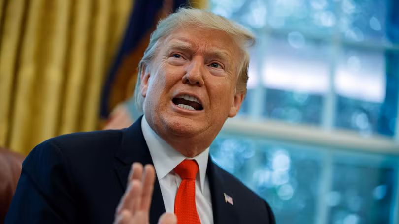 Tổng thống Mỹ Donald Trump kêu gọi phóng viên tờ New York Times nghỉ việc sau vụ đính chính thông tin vừa qua (Ảnh: Getty)