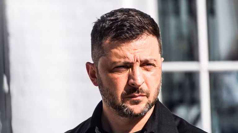 Tổng thống Ukraine Volodymyr Zelensky. Ảnh: Getty.