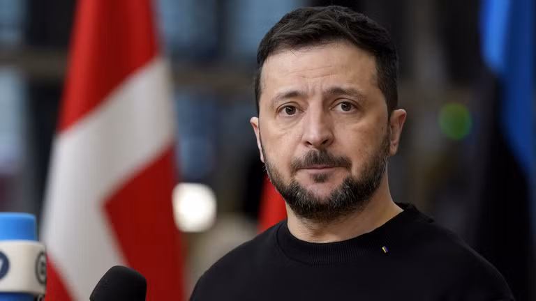 Tổng thống Ukraine Volodymyr Zelensky. Ảnh: Getty.