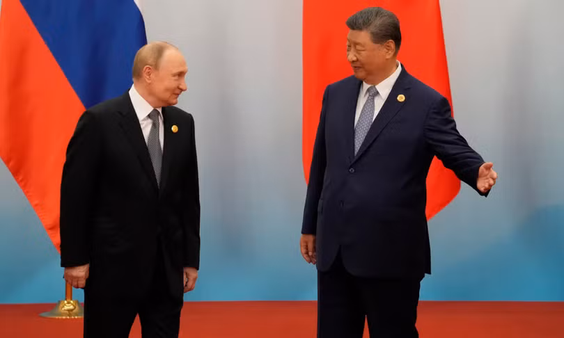 Theo đoạn ghi âm ghi lại trên camera quan sát, ông Putin và ông Tập đã nói về khả năng sống thọ thông qua cấy ghép nội tạng và các thủ thuật y tế tiên tiến. Ảnh: Politico.