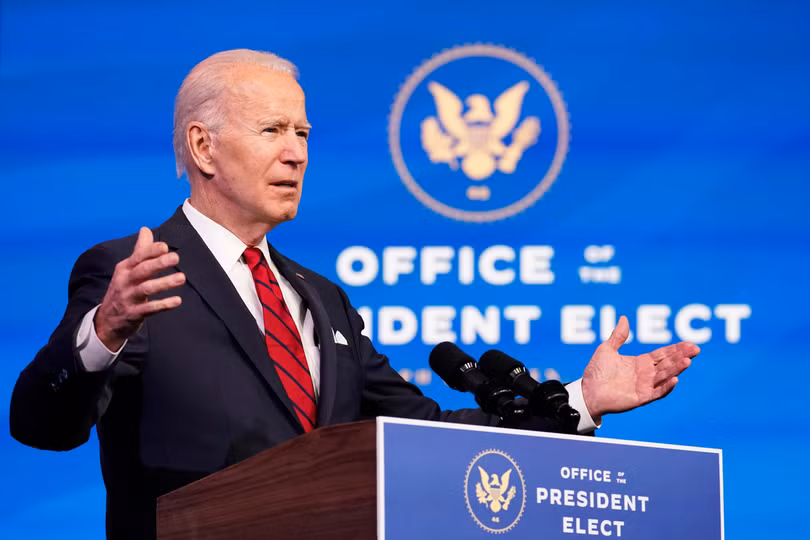 Một danh sách những công việc ưu tiên hàng đầu đã được lập trong ngày đầu tiên ông Joe Biden làm Tổng thống (Ảnh: NBC)