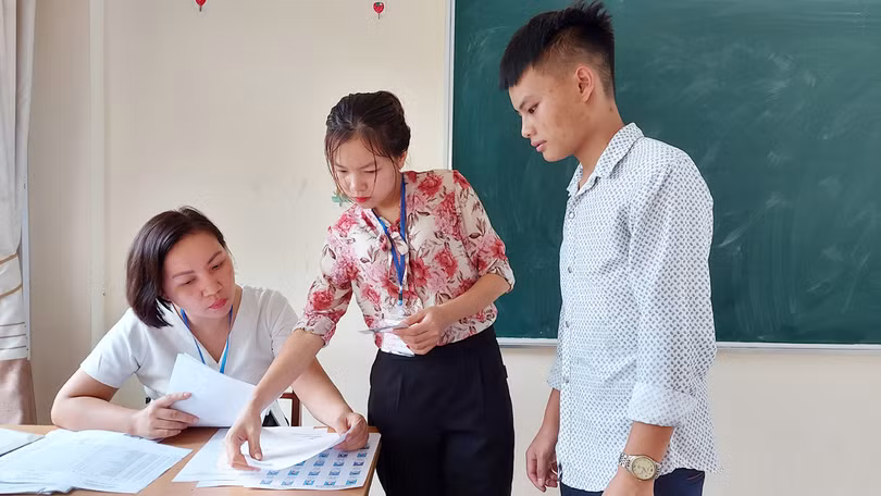Thí sinh tham dự kỳ thi tốt nghiệp THPT 2020. Ảnh: Internet.