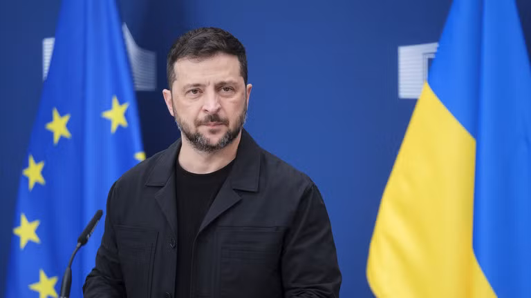 Tổng thống Ukraine Volodymyr Zelensky. Ảnh: Getty.