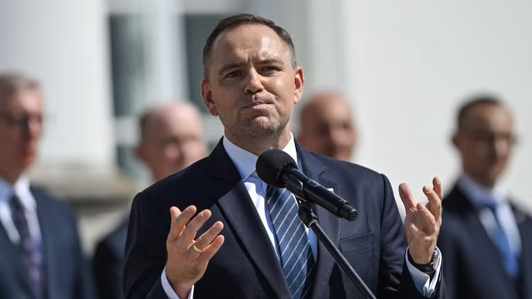 Tổng thống Ba Lan Karol Nawrocki. Ảnh: Getty.