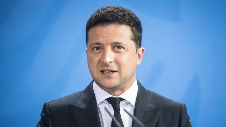 Tổng thống Ukraine Volodymyr Zelensky (Ảnh: Getty)