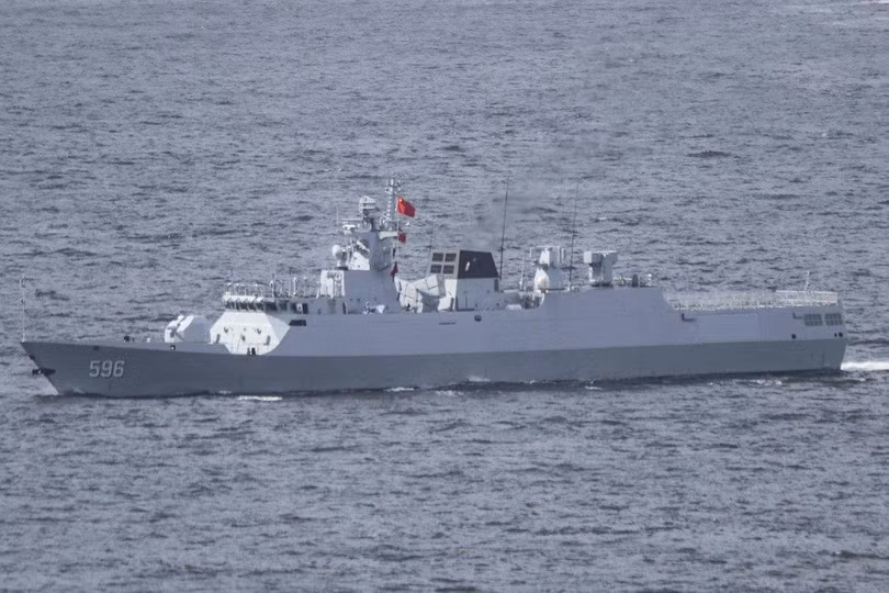Trung Quốc được cho là đã chuyển đổi tàu Type 056 thành tàu hải cảnh (Ảnh: SCMP)