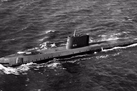 Tàu ngầm hạt nhân USS Nautilus của Hải quân Mỹ. Ảnh: Wiki.
