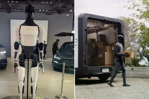 Robot hình người đang dần bước ra khỏi các phòng thí nghiệm nghiên cứu để tiến vào nhà máy. Ảnh: IE.