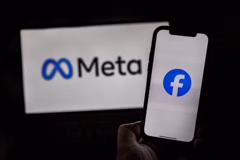 Meta đang bị 29 bang của Mỹ đâm đơn kiện vì cáo buộc khiến trẻ em nghiện mạng xã hội. Ảnh: Getty.
