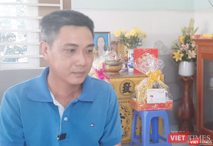 Người cha cho hay nghĩa cử của vợ ẩn chứa nhiều lời dạy đến các con hơn bất kỳ câu nói nào. Ảnh: Nguyễn Trăm