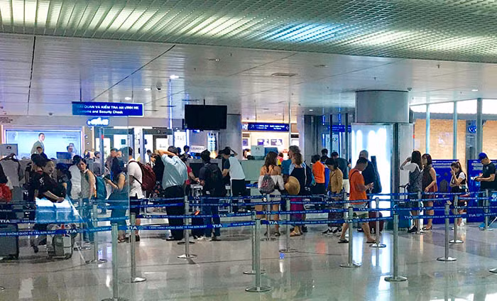 Sân bay quốc tế Tân Sơn Nhất. Ảnh minh họa: Internet