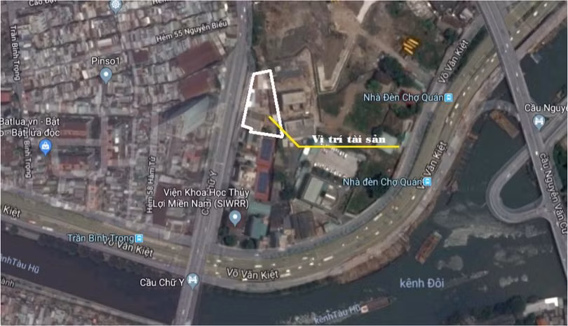 Vị trí lô đất tại số 28-30 Nguyễn Biểu, phường 1, quận 5, Tp. HCM Vị trí lô đất tại số 28-30 Nguyễn Biểu, phường 1, quận 5, Tp. HCM