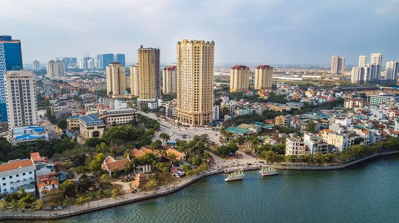 CTCP Cung điện Mùa Đông là Chủ đầu tư dự án D’. El Dorado I tọa lạc trên đường Lạc Long Quân, Tây Hồ, Hà Nội (Ảnh: Tân Hoàng Minh)