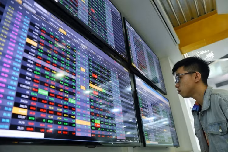 Quỹ đầu tư, công ty chứng khoán kỳ vọng gì năm 2020 ảnh 3 Nhà đầu tư theo dõi bảng giá chứng khoán tại sàn giao dịch VNDIRECT. Ảnh:Hữu Khoa