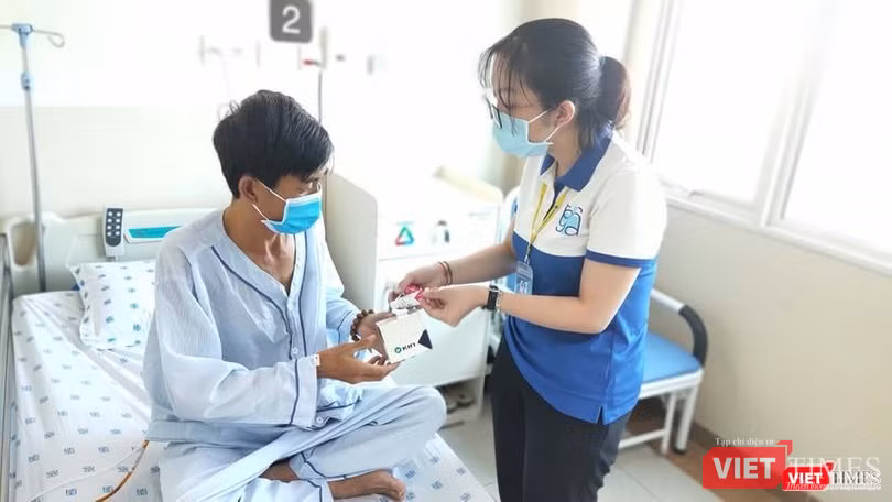 Điều trị nội trú cho bệnh nhân tại BV Đại học Y Dược TP.HCM (Ảnh: Hoà Bình)
