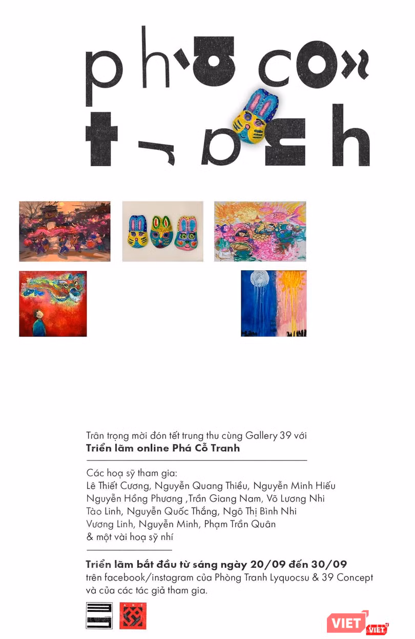 Cùng phá cỗ mùa Trăng với các hoạ sĩ ở Gallery 39 Cùng phá cỗ mùa Trăng với các hoạ sĩ ở Gallery 39