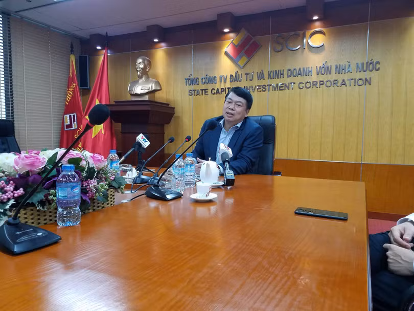 Chủ tịch Hội đồng Thành viên SCIC, ông Nguyễn Đức Chi. (Ảnh: X.T)