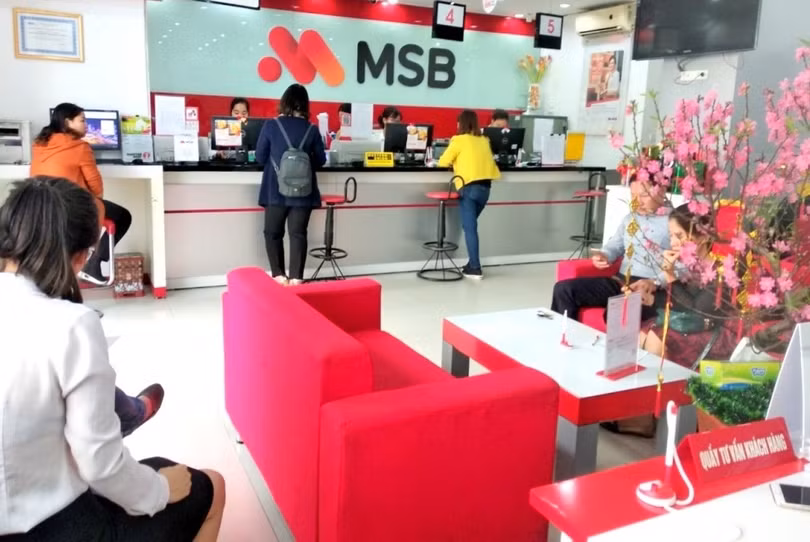 MSB báo lãi 1.287 tỷ đồng, nhân viên thu nhập bình quân 23 triệu đồng/tháng