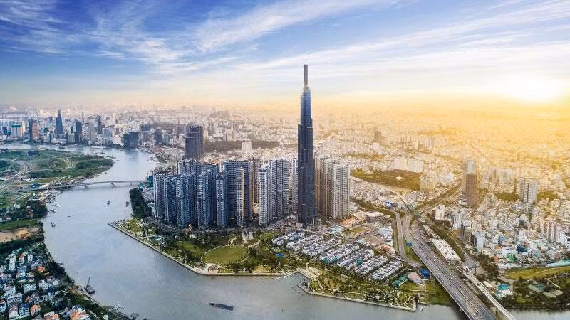 Toàn cảnh khu đô thị Vinhomes Central Park tại TP. HCM (Nguồn: Vinhomes)