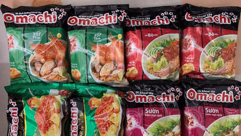Omachi là một trong hai thương hiệu mì chủ lực của Masan Consumer.