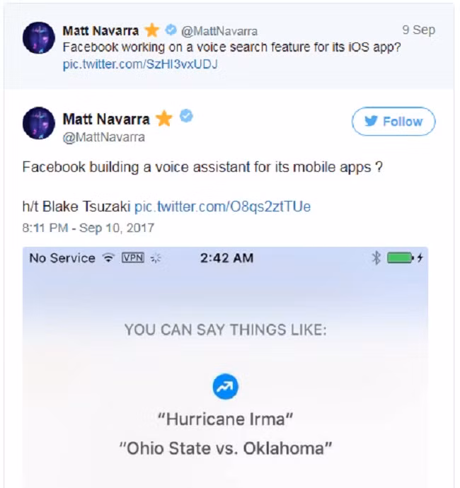 Lộ bằng chứng Facebook đang xây dựng trợ lý ảo giống Siri ảnh 1