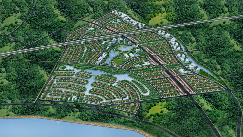 Phối cảnh dự án Khu đô thị sinh thái Văn Giang (Nguồn: Xuân Cầu Holdings)