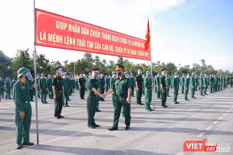 Sư đoàn 5 hỗ trợ TP.HCM chống dịch bằng tinh thần, trách nhiệm cao nhất Sư đoàn 5 hỗ trợ TP.HCM chống dịch bằng tinh thần, trách nhiệm cao nhất