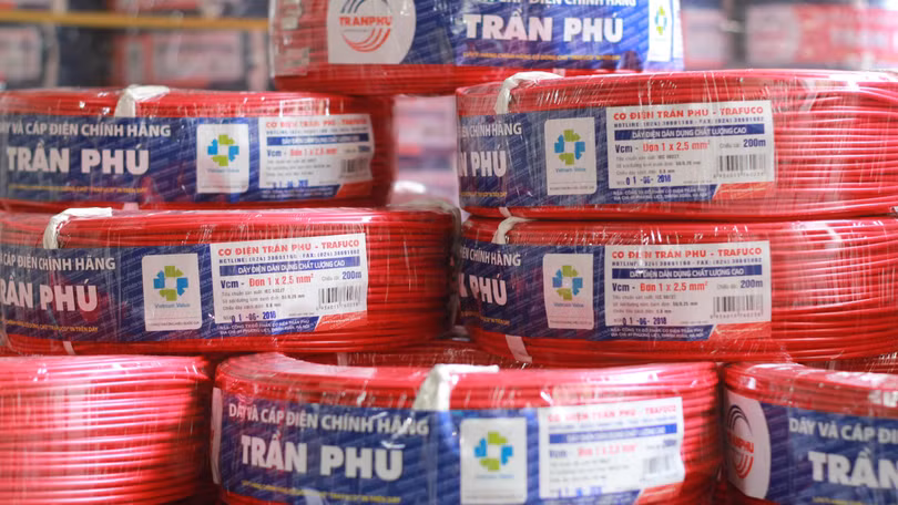 Sản phẩm dây cáp điện của Trần Phú Cable (Nguồn: Trần Phú Cable)