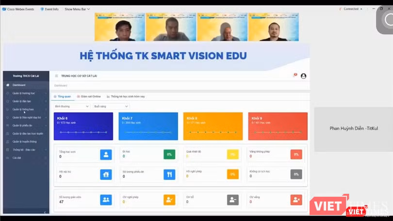 Giải pháp TK Smart Vision Edu - Ứng dụng AI hỗ trợ kiểm soát Covid-19 trong cơ quan, tổ chức, trường học