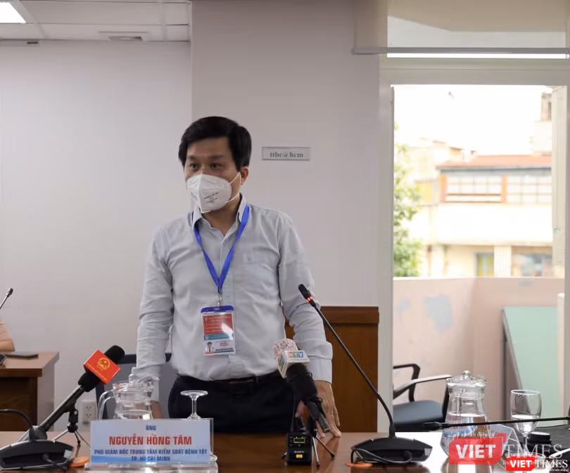 Phó Giám đốc Trung tâm Kiểm soát Bệnh tật TP.HCM Nguyễn Hồng Tâm Phó Giám đốc Trung tâm Kiểm soát Bệnh tật TP.HCM Nguyễn Hồng Tâm