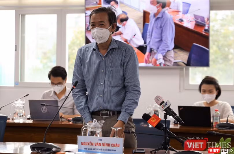 Phó Giám đốc Sở Y tế TP.HCM, TS. BS. Nguyễn Văn Vĩnh Châu Phó Giám đốc Sở Y tế TP.HCM, TS. BS. Nguyễn Văn Vĩnh Châu
