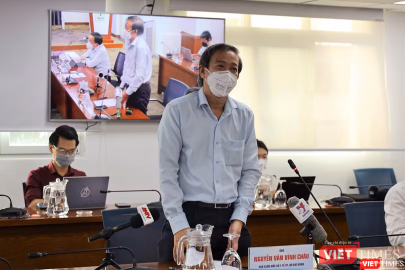 Phó Giám đốc Sở Y tế TP.HCM, BS. Nguyễn Văn Vĩnh Châu Phó Giám đốc Sở Y tế TP.HCM, BS. Nguyễn Văn Vĩnh Châu