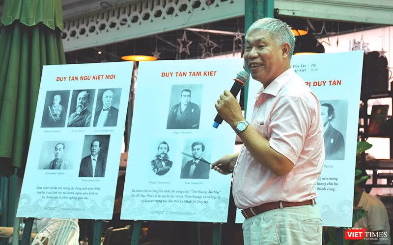 PGS.TS. sử học Nguyễn Tiến Lực - Giám đốc Trung tâm Nghiên cứu Nhật Bản trao đổi về mười nhân vật kiệt xuất của Minh Trị Duy Tân 