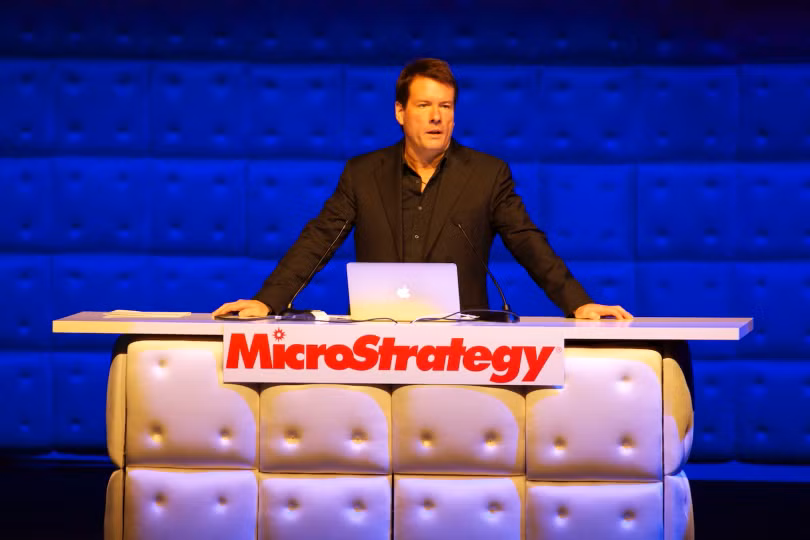 Công ty của Michael Saylor đã bỏ ra gần 4 tỷ USD để mua Bitcoin. Ảnh: Business Insider. Công ty của Michael Saylor đã bỏ ra gần 4 tỷ USD để mua Bitcoin. Ảnh: Business Insider.