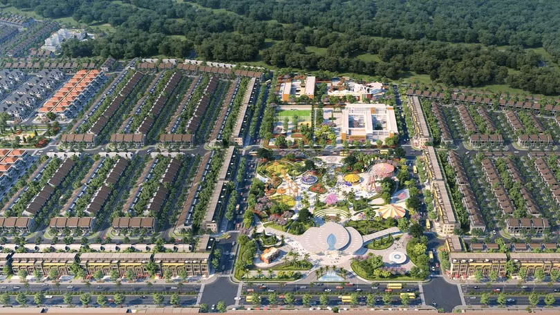 Phối cảnh dự án Gem Sky World do Đất Xanh Group làm chủ đầu tư tại tỉnh Đồng Nai
