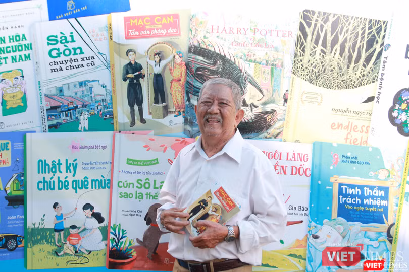 Ông già Nam Bộ hồn hậu, tác giả Mạc Can đang phải điều trị bệnh dài ngày