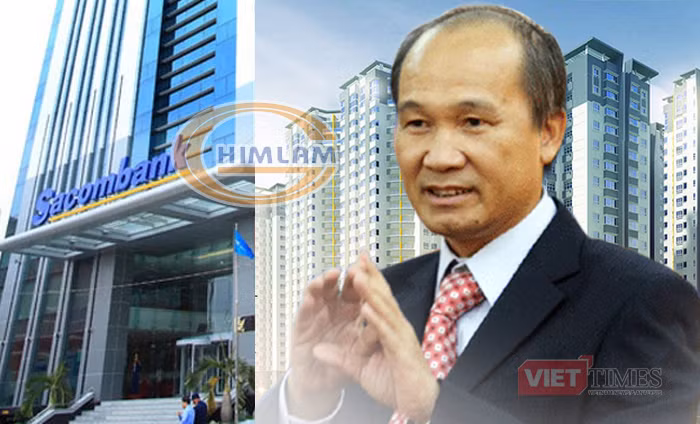 Hà Nội “xoay” phương án đầu tư cầu Vĩnh Tuy mới, Him Lam có “tuột” quỹ đất 440 ha ở bãi ngoài đê tả sông Hồng? ảnh 5 Mối quan hệ Him Lam - Sacombank