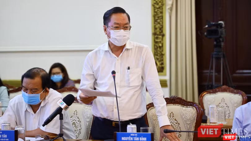 Ông Nguyễn Tấn Bỉnh - GĐ Sở Y tế TP.HCM (Ảnh: TTBC)