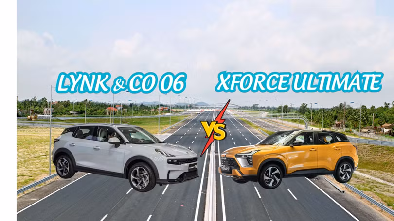 Cuộc so găng cân sức giữa hai "tân binh" Mitsubishi Xforce Ultimate và Link & Co 06